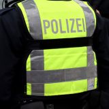 Polizei im Einsatz.