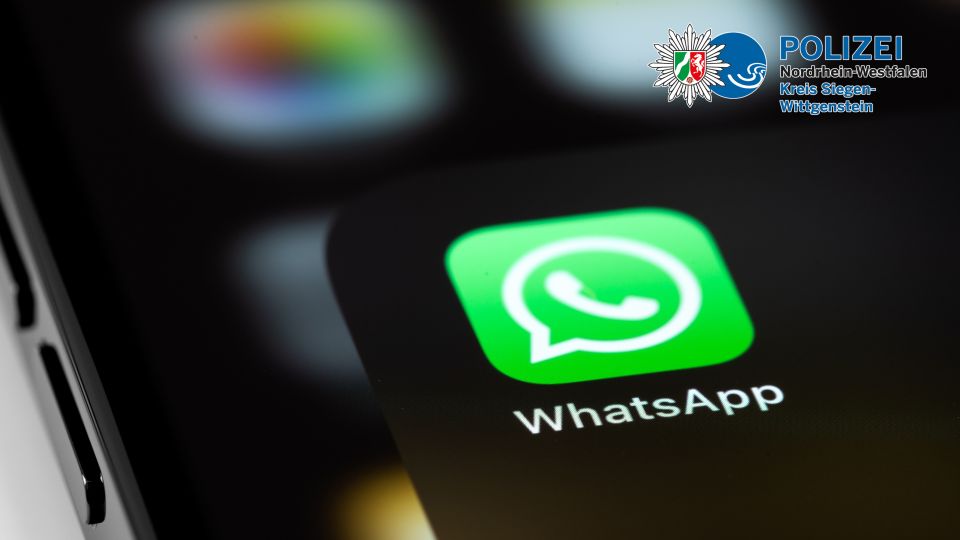 Polizei Siegen hat jetzt einen eigenen WhatsApp-Kanal