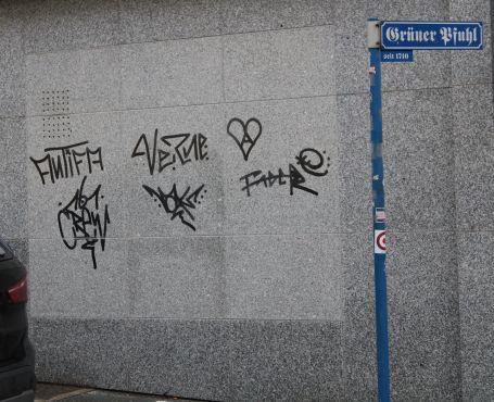 Graffiti Grüner Pfuhl